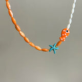 Phatbird Creative Fashion Women Horse Coin Pendant Charm Necklace Handmade Rope Knot Malachite