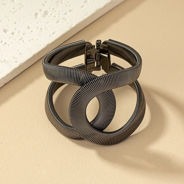 Exaggerated Statement Cuff Bracelet