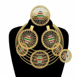 Phatbird Brazilian Gold Bridal Jewellery Set