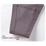 Leopard Print Lace Panties Soft Transparent G-string