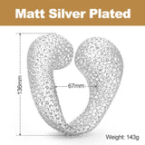 Phatbird Large Arc Gold Color Bracelet Women Hollow Bracelets Brass Fashion Jewelry