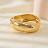 Phatbird Vintage Resin Triangle Design Wide Bangle Bracelets