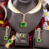 4- Pieces Spiral Wedding Jewellery set