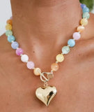 Phatbird Creative Fashion Women Horse Coin Pendant Charm Necklace Handmade Rope Knot Malachite