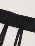 LACE G-STRING OPEN CROTCH
