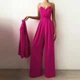 Phatbird Casual Wide Leg Long Jumpsuit Female 2025