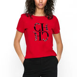 Phatbird Women's T-shirt 2025 New Hand Embroidered Heavy Industry