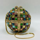 Multi Stones Clutch Purse Crystal purse