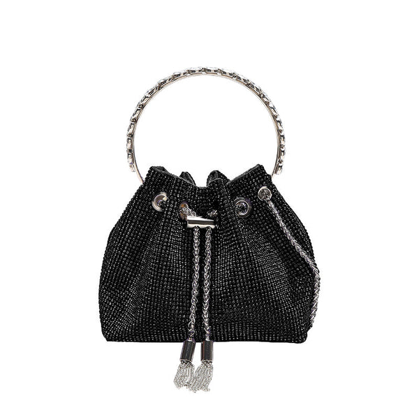 Purple Rhinestone Purses