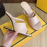 Nude New Luxury US designer Shoes Slipper