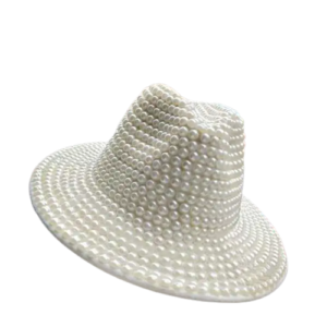 Pearl Fedora Jazz Hat