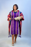 Jubilee Colour Aso Oke with Tassels — London — Luxury African Dress, Fast Local Pickup