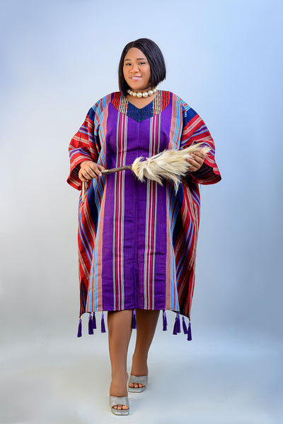 Jubilee Colour Aso Oke with Tassels — London — Luxury African Dress, Fast Local Pickup