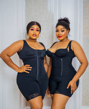 Faja Bodysuit Invisible Booty Shaper Mid Length Slimming Lace