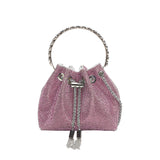 Purple Rhinestone Purses