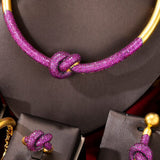 Romantic 4PCS Bowknot Jewelry