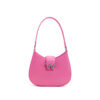 White Half Moon Underarm Shoulder Bag