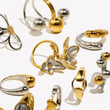 Phatbird Stainless Steel Double Color Ring