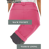 Blue Grey Fleece Lined Ski Pants