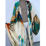 Afro Boho Batwing Kimono Maxi Holiday