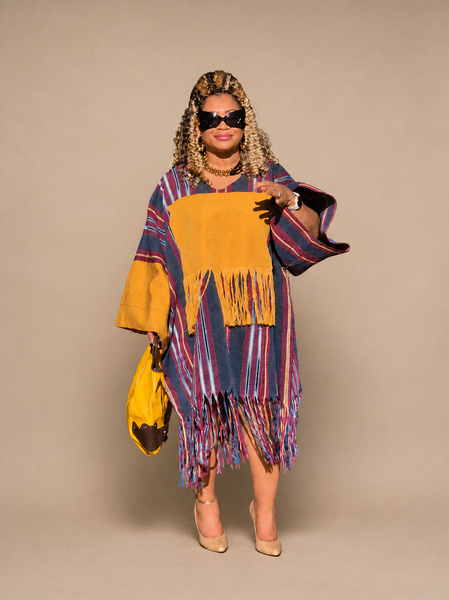 Jubilee Afro AsoOke with Mid Tassels