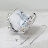 Phatbird Oval Shaped Crystal Bag