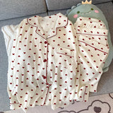 Phatbird Women’s Sweet Love Heart Pajama Set