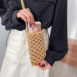 Phatbird Braided Crochet Crossbody Phone Bag