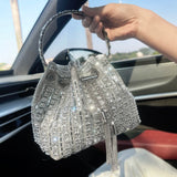 luxury Designer  Crystal rhinestone clutch purse