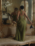 Phatbird Green Corset Maxi Dress