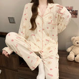Phatbird Women’s Sweet Love Heart Pajama Set