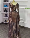 Phatbird Tie Dye Ruched Maxi Dress