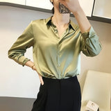 Phatbird Parisian Satin Luxe Blouse