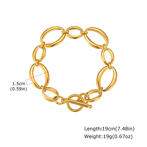 The Phatbird Chunky OT Toggle Chain Bracelet