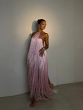 Phatbird Sleeveless Tassel Dress