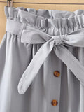 Phatbird Pleated High Waist Midi Skirt – Phatbird – view 5