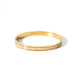 The Phatbird Tarnish-Free Cubic Zirconia Bangle