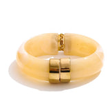 Phatbird Chunky Multicolor Acrylic Statement Bangle