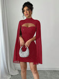 Phatbird Midnight Galaxy Cloak Dress