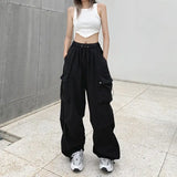 High Waist Cargo Pants