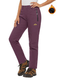 Blue Grey Fleece Lined Ski Pants