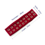 The Phatbird Punk Eyelet Wide Headband