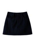 Phatbird High Waist Corduroy Mini Skirt