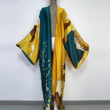 Afro Boho Batwing Kimono Maxi Holiday