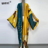 Afro Boho Batwing Kimono Maxi Holiday