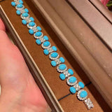 Phatbird Turquoise 925 Sterling Silver Jewelry Set