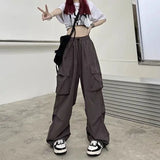 High Waist Cargo Pants
