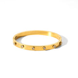 The Phatbird Tarnish-Free Cubic Zirconia Bangle