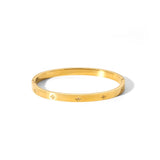 The Phatbird Tarnish-Free Cubic Zirconia Bangle
