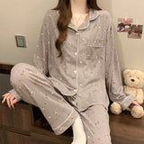Phatbird Women’s Sweet Love Heart Pajama Set